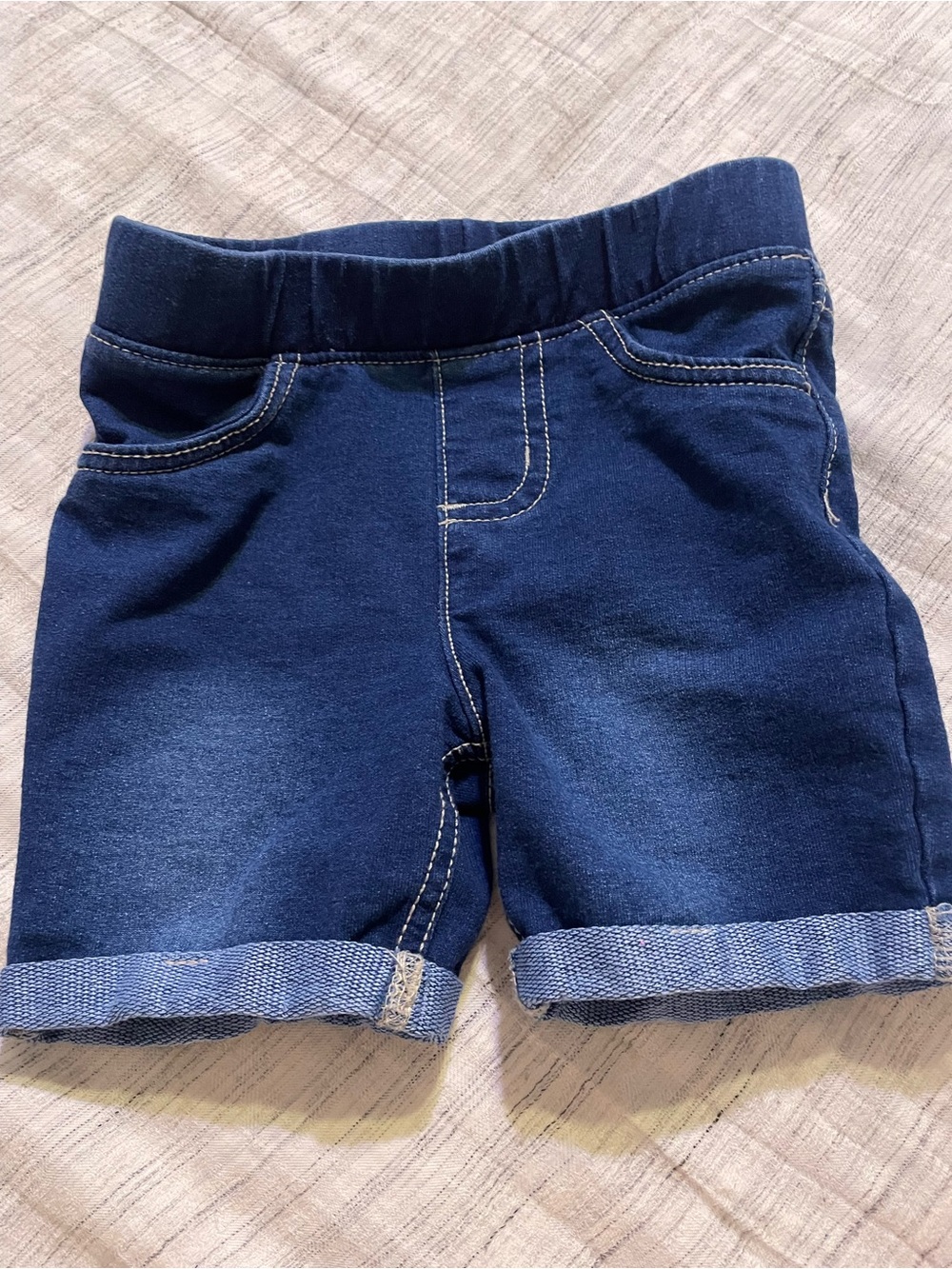 Toddler Girl 2T Cat & Jack Stretchy Denim Shorts